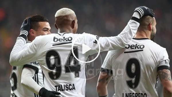 Beşiktaş - Kasımpaşa maçından kareler