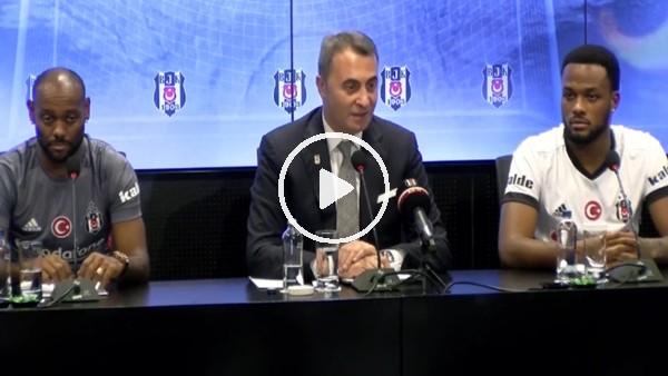 Beşiktaş, Vagner Love ve Larim için imza töreni düzenledi