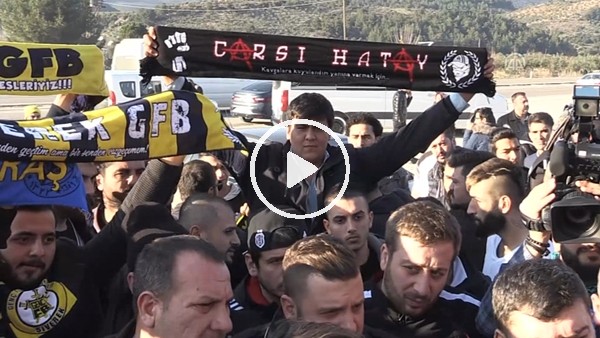 Taraftar gruplarından Zeytin Dalı Harekatı'na destek 