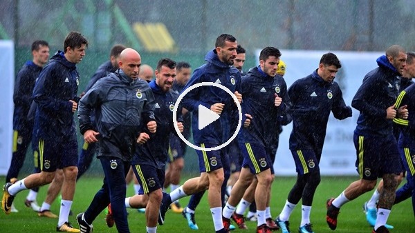 Fenerbahçe, yağmur çamur dinlemedi