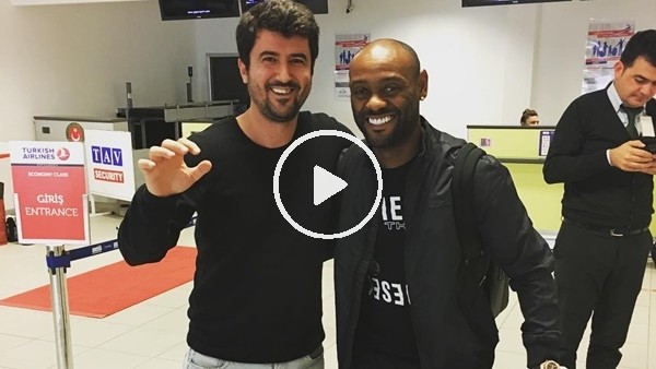 Vagner Love, İstanbul'a geldi