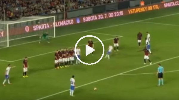 Nicolae Stanciu'dan muhteşem frikik golü