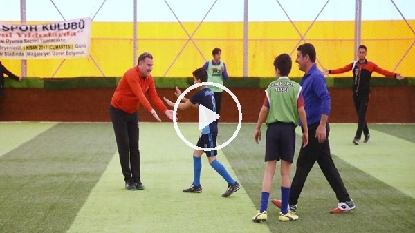 Bakan Osman Aşkın Bak sahaya çıktı