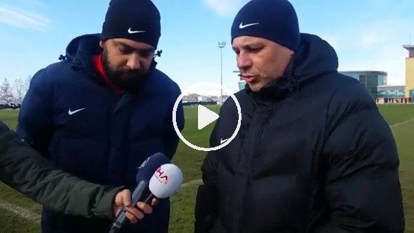 Sumudica: "Galatasaray maçına en az 1 puan parolasıyla çıkacağız"