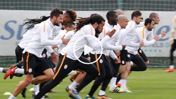 Galatasaray'da hazırlıkları sürüyor