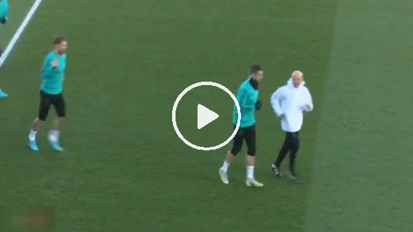 Cristiano Ronaldo, Zidane'ın emrini dinlemedi!