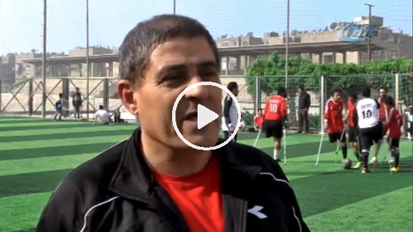 Mısır'da ampute futbolcular kendi takımlarını kurdu