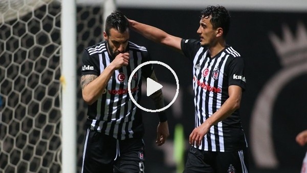 Mustafa Pektemek ve Negredo'nun Skenderbeu maçında attığı goller