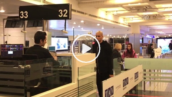  Evkur Yeni Malatyaspor'un yeni transferi Doria, İstanbul'a geldi