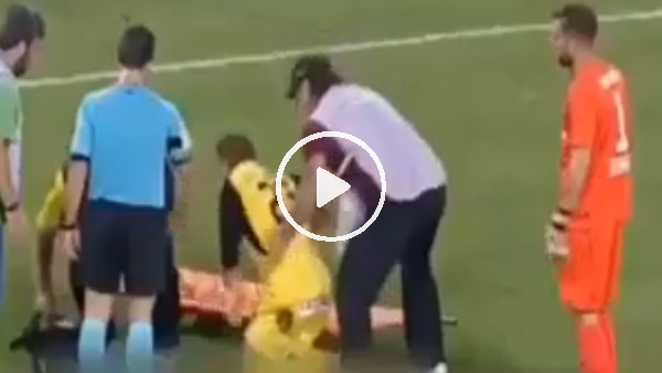 Sakatlandığına pişman oldu!