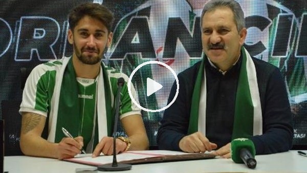 Orkan Çınar: "Konyaspor'da olduğum için çok mutluyum"