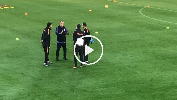 Galatasaray'da Hasan Şaş ilk idmanına çıktı