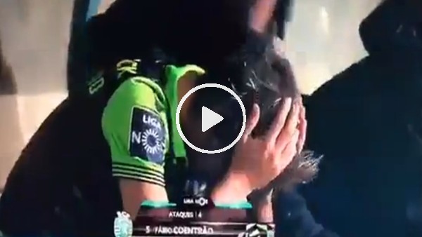 Coentrao yedek kulübesinde delirdi!