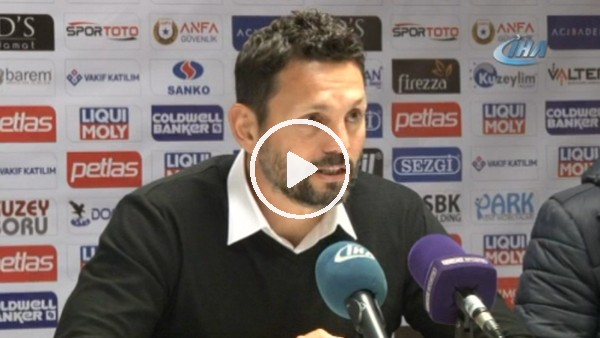 Erol Bulut: "İlk yarıda işi bitirmemiz gerekiyordu"