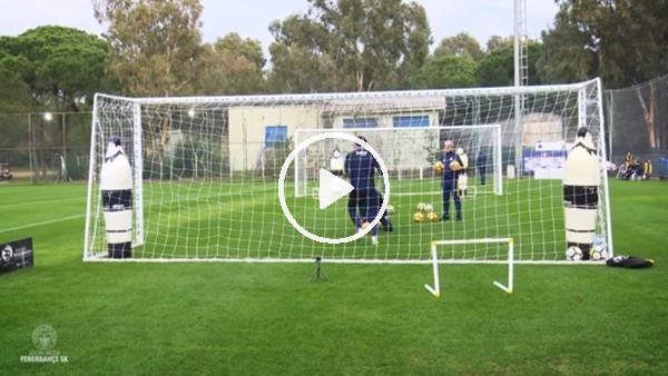 Volkan Demirel'den sıkı antrenman!