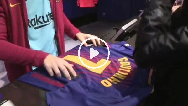 Arda Turan'ın forma numarası Coutinho'ya gitti