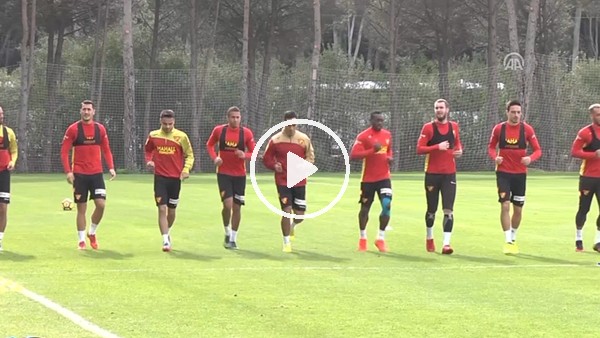 Göztepe hazırlıklarını sürdürüyor