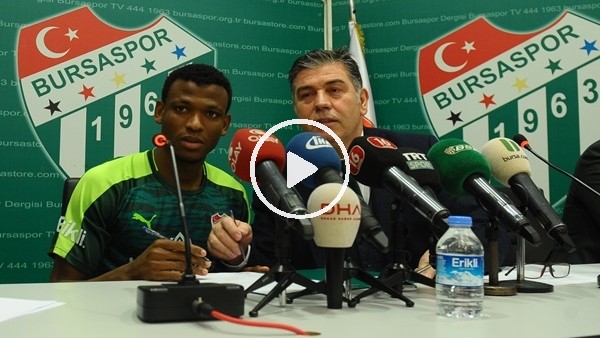 Bursaspor, Shehu ile sözleşme imzaladı