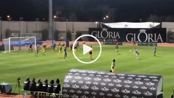 Caner Erkin'in hazırlık maçında Den Haag'a attığı gol