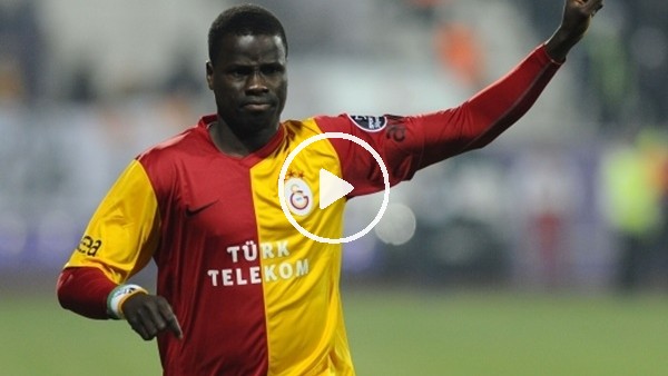 Eboue'nin Galatasaray şampiyonluk kutlamasında coştuğu anlar