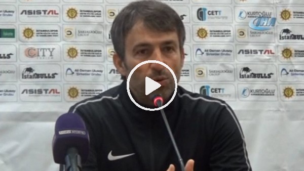 Reha Kemal Enginer: "Kaybetmememiz gereken bir maçtı"