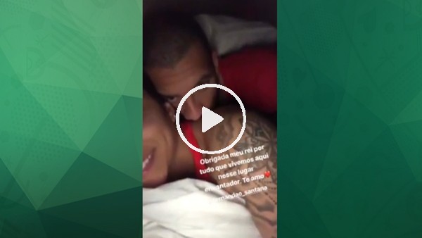 Fernandao ve eşinin romantik anları!