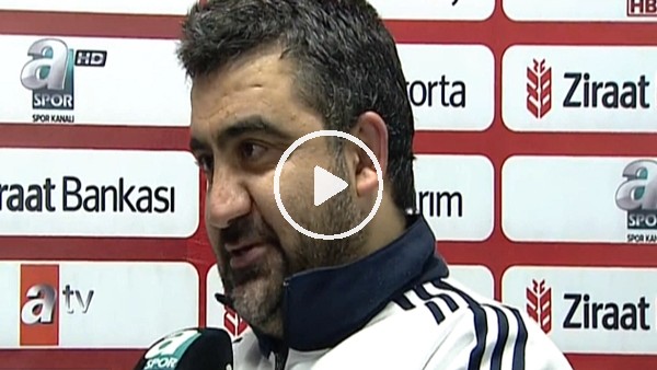 Ümit Özat: "Bu işin rövanşı var"