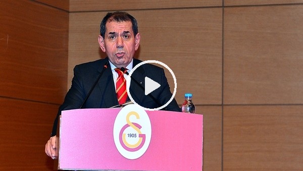 Dursun Özbek: "Görevimiz Galatasaray'ı daha yukarıya taşımak"