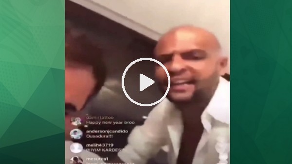 Felipe Melo'dan canlı yayında Fenerbahçe'ye hakaret!