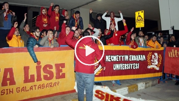 Galatasaray kafilesi Konya'ya geldi