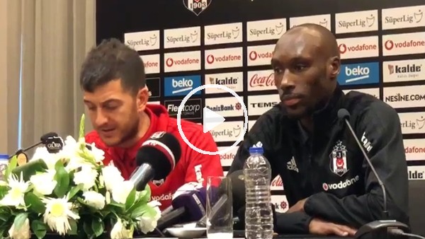 Beşiktaş'ta Atiba Hutchinson basn toplantısı düzenledi