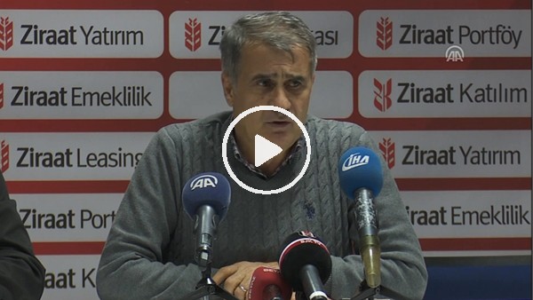 Şenol Güneş'in Osmanlıspor maçı sonrası açıklamaları