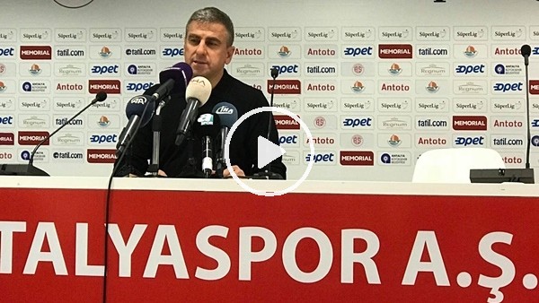 Hamza Hamzaoğlu: "Oyuncularımı tebrik ediyorum"