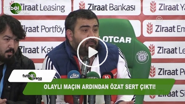 Ümit Özat olaylı Bursaspor maçının ardından sert çıktı