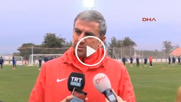 Hamza Hamzaoğlu: "Turu geçmek istiyoruz"