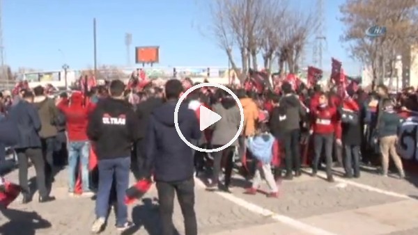 Gaziantepspor'a destek yürüyüşü