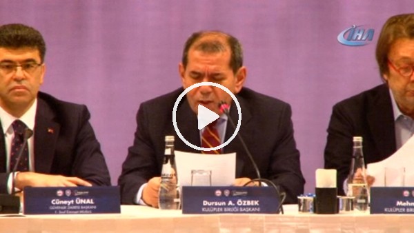 Dursun Özbek: "6222 sayılı kanunla güvenlik konularında çok önemli ilerlemeler sağlandı"