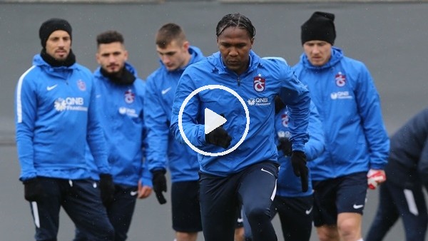 Trabzonspor 6 eksikle çalıştı