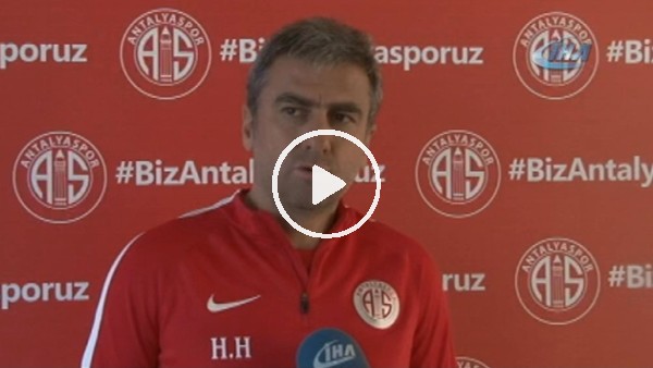 Hamza Hamzaoğlu: "Kayserispor maçını zor ama kazanmak imkansız değil"