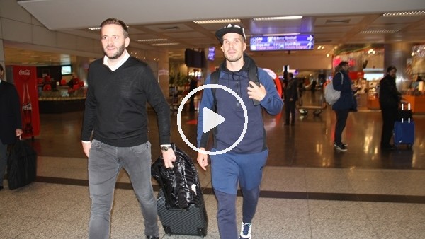 Trabzonspor'un yeni transferi Novak İstanbul'da