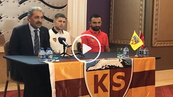 Kayserispor yeni golcüsü Artem Kravets'e imzayı attırdı