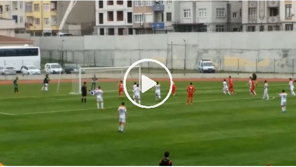 Bayrampaşa'nın Erzin Belediye maçında 3. golü