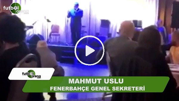 Mahmut Uslu: "Fenerbahçe doğru yolda"