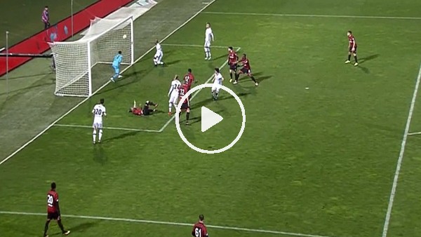 Mustafa Pektemek'in Gençlerbirliği'ne attığı kafa golü