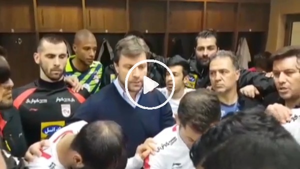 Ertuğrul Sağlam'dan galibiyeti getiren motivasyon konuşması!