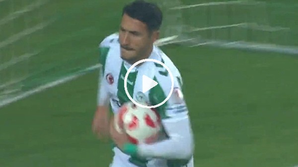 Jahovic, Konyaspor formasıyla ilk golünü Galatasaray'a attı