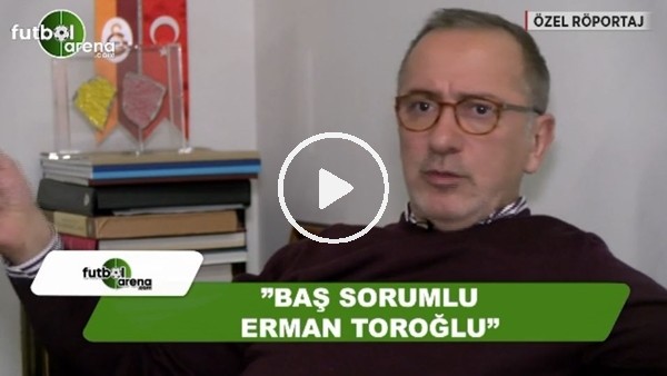 Fatih Altaylı: "Hakemlerin baş sorumlusu Erman Toroğlu"