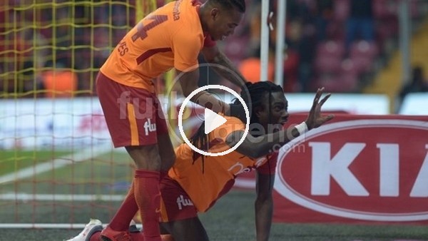 Galatasaray - Antalyaspor maçından kareler