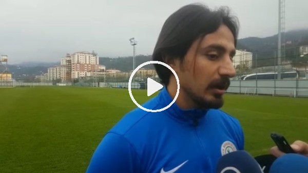Çaykur Rizesporlu Recep Niyaz kendi performansını değerlendirdi