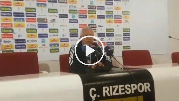 Hüseyin Kalpar'ın Çaykur Rizespor maçı sonrası açıklamaları